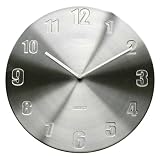 Acctim Nisse Silver Wall Clock