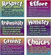 POSTER PK CHARACTER TRAITS 6/PK