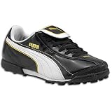 Puma Big Kids Esito XL TT ( sz. 13.0, Black/White/Team Gold )