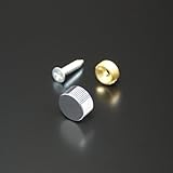 e-kanamono 化粧キャップセット(真鍮製) ローレットタイプ EPC-C13R クローム