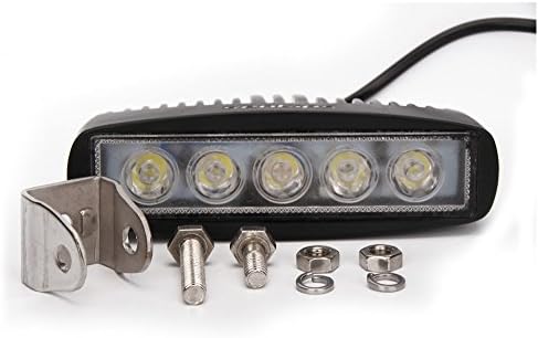 senlips light bar 15watt Led Work Lamp Light Off Road, Atv, Utv,4x4 4wd Truck Pack of 2