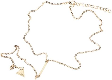 Sankuwen® 1pc Tassels Necklace, Women Girls Bohemia Simple Alloy Chain Choker Necklace (03)