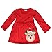 Unique Baby Girls 3 Piece Christmas Red Rudolph Legging Set Red