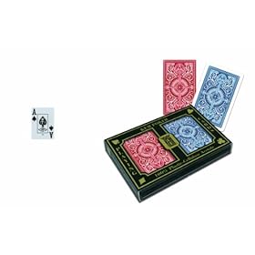  KEM Arrow Red and Blue Bridge Size Jumbo Index Playing Cards