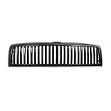 94-01 Dodge Ram Pickup Vertical Black Front Grille 1500 2500 3500 by Autogrimmig