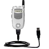 Classic Straight USB Cable for the Nextel i730 with Power Hot Sync and Charge capabilities - Gomadic Brand w/ TipExchange Technology