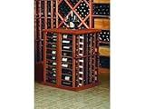 Wine Cellar Innovations Designer Series Collection Natural Premium Redwood with Classic Mahogany Stain Tasting Table 108-bottle