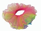 Girls Rainbow Ballet Tutu Hot Pink Yellow Green Purple Blue. Layered Ballerina Tutus