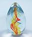 Christmas Reward customer 30 days Special Murano Hand Blown Glass Art Rainbow Millefiori Art Paperweight PW-6033