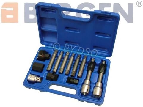 Vewerk 13 PC Bosch Type Alternator Pulley Kit BER5500