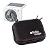 DURAGADGET Canon Powershot N2 Camera Case - Premium Quality Hard EVA Shell Case / Box with Carabiner Clip & Twin Zips in Black for Canon Powershot N2