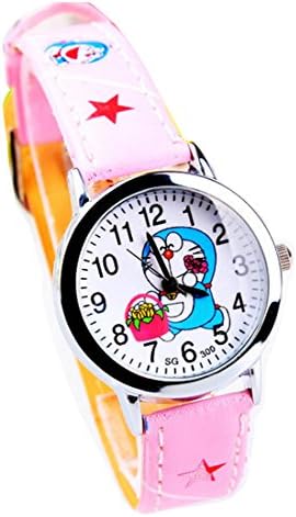 Lovely Doraemon children kids cartoon Watches Belt Watch WP@TLJ162746P