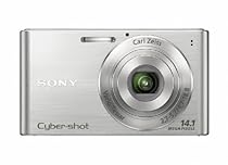 Sony DSCW320S Cyber-shot Digital Camera - Silver (14.1 MP, 4x Optical Zoom) 2.7 inch LCD
