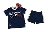 T-shirt + short - Collection officielle baby bébé - PARIS SAINT GERMAIN PSG - Puericulture football 