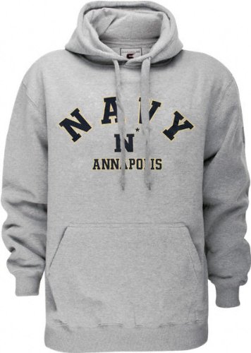 Buy Navy Midshipmen Campus Yard Hooded Sweatshirt