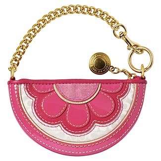 Coach Pink Flower Coin Purse