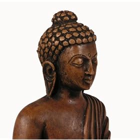 Tibetan Statue Bone Carved Buddha Akshobhya Tibetan Statue Bone Carved Buddha Akshobhya