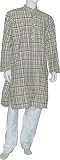 Mens Clothing Kurta Pajama Long Sleeve Cotton Dress India Fashion Size M
