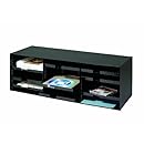 STEELMASTER Sorting and Distribution Rack, 33.5 x 10.38 x 12 Inches, Black (20633SRBK)