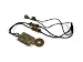 Chinese Stone and Replica Ancient Coin Choker Necklace
