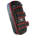Black Leather Muay Thai Kick Pad (1)