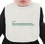 Health Bar ネクタイを有する有機ビブ Medium