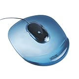 Produkt-Bild: Leitz 67046 Mauspad Gel-Rest Crystal, blau transluzent