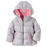 OSHKOSH(オシュコシュ) オシュコシュ ハート プリント パッファ ジャケット グレー アウタージャケット 6歳【並行輸入】