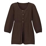 Girls' Cherokee 3/4-Sleeve Sweater - Spanish Brown