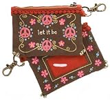 Natural Life Let It Be Zippered Coin Purse w/Photo Window