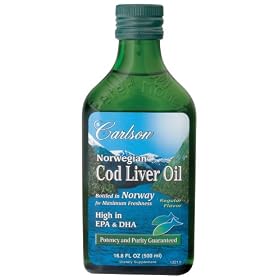 Carlson Laboratories - Norwegian Cod Liver Oil - Lemon, 16.8 fl oz