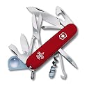 Victorinox Swiss Army Explorer Boy Scout Pocket Knife (Red)