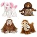 Webkinz Virtual Pets - Set of 4 August 2010 Releases (B. Owl, Orangutan, Wooly Mammoth & C Soda Pup)
