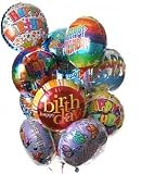 One Dozen Mylar Balloon Bouquet, Birthday - B000MD63WO