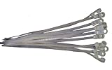 read full review StarTech TCV155 6in Screw Mount Cable Ties - 100 Pack