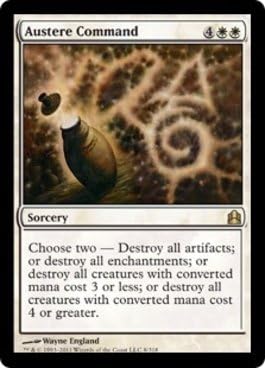 Magic The Gathering - Austere Command - Commander