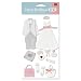 Jolees  Boutique Wedding Le Grande Dimensional Stickers, Flower Girl, Ring Boy