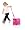 Trunki Trixie Ride-on Suitcase (Pink) - Upgraded