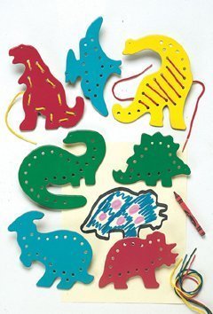 Childrens Toyshop  Toys : Lacing & Tracing Dinosaurs