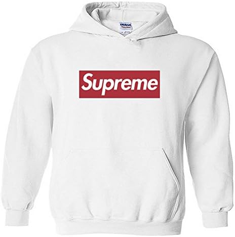 Supreme Hoodie (M, White)