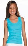 Bella Girl 1x1 Rib Tank Top - Available in 8 Colors in Various Sizes