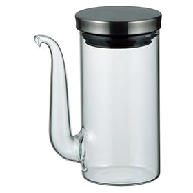 【クリックで詳細表示】iwaki クラフトライン しょうゆ差し 100ml K5023-SV： ホーム＆キッチン
