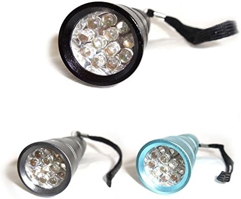 Amaze Pets - UV Flashlight (3 Pack) - Blacklight Detects Pets Urine Dogs Stains Cats Odor Detector, Find Stains on Carpet, Rugs (12 Ultraviolet LEDs)