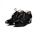 Carol Shoes Women's Mid Heel Lace up Oxfords Shoes