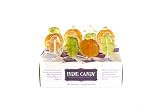 Indie Candy Halloween Hard Candy Lollipop, Assorted Flavors, 2-Ounce (Pack of 6)