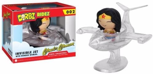 Funko DORBZ Ridez Invisible Jet with Wonder Woman Vinyl Action Figure 002