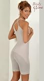 Slim Powernet Braless Above The Knee Body-Shaper Style 1017