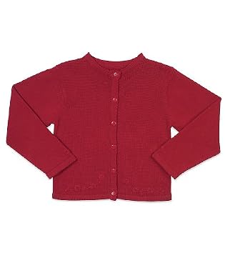 Embellished frill cardigan - red 8-9years
