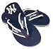 New York Yankees Deluxe Contour Sandal Flip Flop Size M Medium