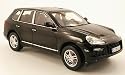 Porsche Cayenne I Turbo, met.-noire, 2007-2010, Model Car, Miniature d&eacute;j&agrave; mont&eacute;e, Norev 1:18